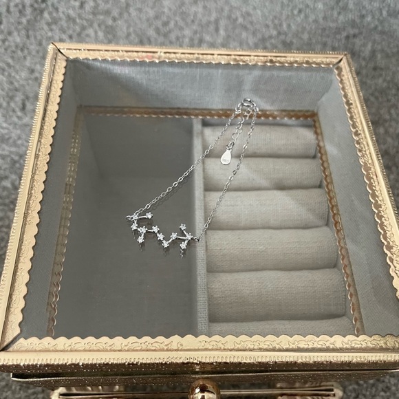 925 sterling silver Scorpio constellation bracelet - Picture 3 of 4